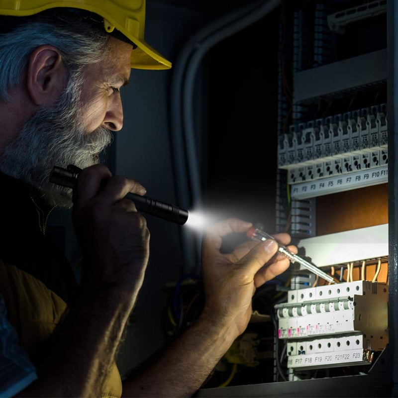 Lepro LE LED Pen Flashlights, Lightweight, Mini, Waterproof Pocket Flashlight with Clip, 2 Pack Small Flashlights for Inspection, Work, Emergency - Image 2